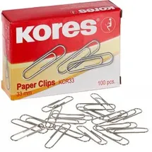 KORES Büroklammern 33 mm