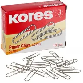KORES Büroklammern 33 mm