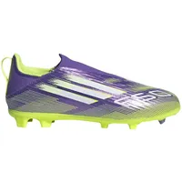 adidas F50 League Laceless FG/MG Purple Rush / Cloud White / Lucid Lemon 29