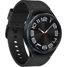 Samsung Galaxy Watch6 Classic Schwarz 43 mm BT Sport Band Schwarz S/M