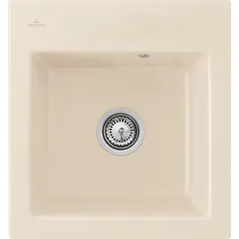 Villeroy & Boch Subway 45 XS ivory + Handbetätigung + Lochbohrungen