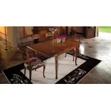 JVmoebel Esstisch Klassischer Holztisch in Braun mit ausziehbarer Funktion (Packung, 1-St., Tisch), Made in Europa braun