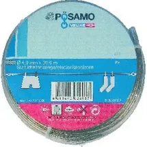 Pösamo Drahtseil-Universalleine PVC/umm. 4mmx30m