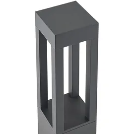 ARCCHIO LED Außenleuchte Lienna Aluminium 16 cm x 16 cm x 60 cm 1-flammig grau