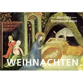 Anaconda Postkarten-Set Weihnachten
