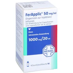 Ferapplic 50 Mg/ml Dispersion z.Injekt./ 1X20 ml