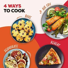 Instant Pot Vortex Compact Heißluftfritteuse 5 l schwarz