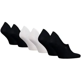 Puma Füßlinge 6er Pack Schwarz/Weiß 43-46