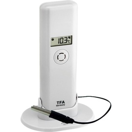 TFA Thermo-/Hygrometer WeatherHub Set 31.4013.02, Thermometer + Hygrometer, Weiss