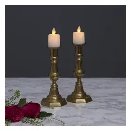 MARELIDA LED Kerzenset Mini 6 cm weiß 2 St.