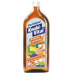 KnobiVital Kurkuma und Holunder Bio 960 ml Flüssigkeit