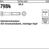 Hörger & Geßler Zylinderschraube DIN 7984 Innen-6kt M5x 20