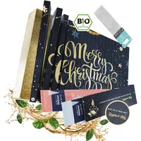 Premium Bio Tee Adventskalender 2024 von Pöffi  mit Meßmer Bio Tee  Weihnacht...