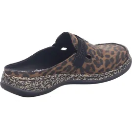 Rieker Damen 46393 Clogs, Mehrfarbig, 37 EU