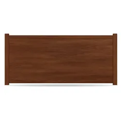 Zaun, Aluminium, Rostoptik, Rostrot Metall-Effekt, Modell Bonn, flexible Befestigungssysteme, Zaunelement individuell konfigurierbar