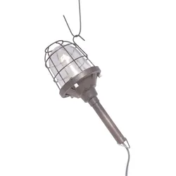 Design-Arbeitslampe mit Glasschutz „rostig“
