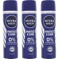 NIVEA 3 x NIVEA MEN Protect & Care Deo