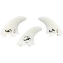 Buster Surfboards Surfboard Finnen Set FCS I System 4,28 Zoll weiß
