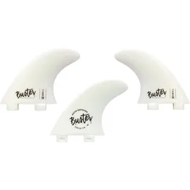Buster Surfboards Surfboard Finnen Set FCS I System 4,28 Zoll weiß