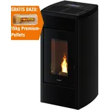 FreePoint Pelletofen Duke Anthrazit 14 kW mit Automatik