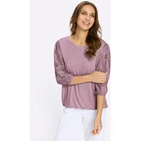 Lady Spitzen-Shirt Rosa 36