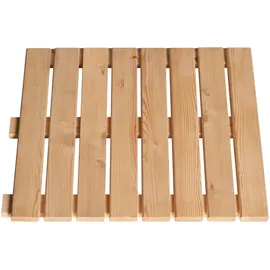BM Massivholz Holzfliesen 50 x 50 cm 40 St.
