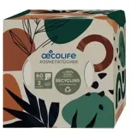 oecolife Kosmetiktücherbox 3-lagig 1 St.