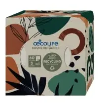 oecolife Kosmetiktücherbox 3-lagig 1 St.