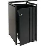 MCW Mülltonnenverkleidung O67 122 x 68 x 84 cm anthrazit