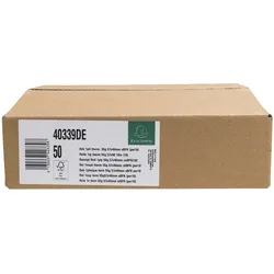 Exacompta 40339DE 50x Thermorolle 1-lagig Lastschrift 55g/m2 57x40mx12 - Weiß