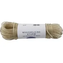 homeXpert Wäscheleine Sturm, 305550, mit Stahlkern, extra stark, Länge: 50 m