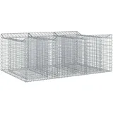 vidaXL Gabionen-Hochbeet 150 x 100 x 60 cm