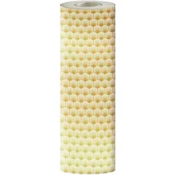 Clairefontaine Geschenkpapier 80g, Tiny Rolls, 50x0,35m, Art Déco gold - Gold 223913C