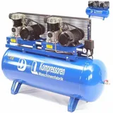 Werkstattkompressor Duo 900L 2x450/11/270D 6PS Druckluft Kompressor 400V