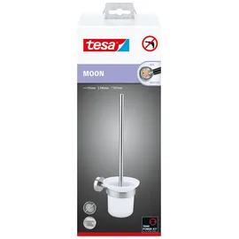 Tesa WC-Bürstengarnitur Moon Edelstahloptik
