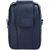 Samantha look Umhängetasche Leder Blue
