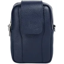 Samantha look Umhängetasche Leder Blue