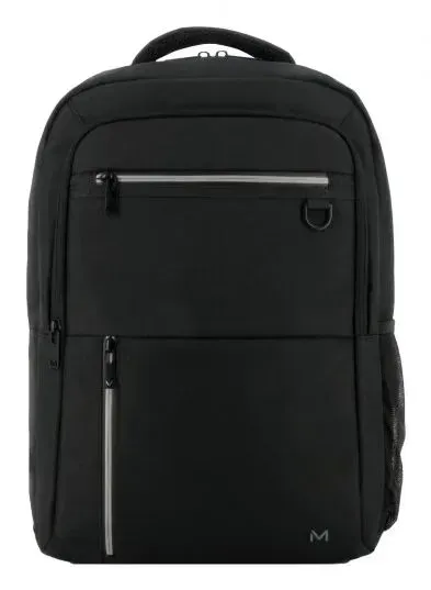 Mobilis 003084 Rucksack Lässiger Rucksack Schwarz Schaum, Recyceltes Polyester