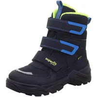 superfit SNOW MAX warm gefütterte Gore-Tex Stiefel, BLAU/GELB 8000