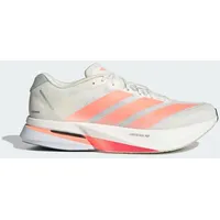 adidas Adizero Boston 13 Herren Off White/Lucid Orange/Grey 44 2/3