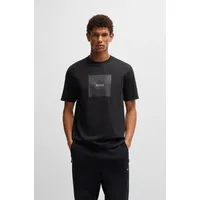 Boss Green T-Shirt »Tee Logo Rib«, mit großem Aufdruck