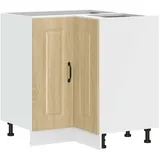 vidaXL Eckunterschrank Kalmar 75,5 x 81,5 cm Braun