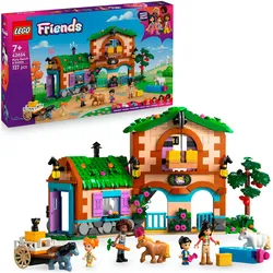 LEGO® Konstruktionsspielsteine »Ponyhof & Stall (42654), LEGO Friends«, (727 St.), Made in Europe LEGO® bunt