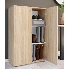 VCM Lona 70 x 110 x 39 cm sonoma-eiche / braun