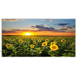 Infrarot-Heizpaneel mit Fotomotiv / Serie ECO -  Sonnenblume - Fotomotiv