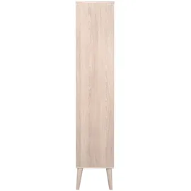 VCM Vitrinenschrank Naila 80 x 37 cm Weiß