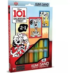 101 Dalmatiner: Sandmalerei-Set 2-in-1 - 101 Dalmatiner-Straße