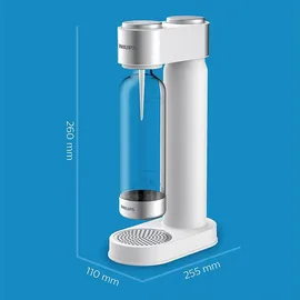 Philips GoZero strahlendes weiß + PET-Flasche + Zylinder