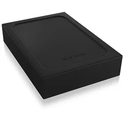 ICY BOX ICY BOX IB-256WP - Speichergehäuse mit Datenanzeige, Kabel-Schutzschalte