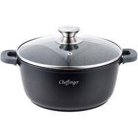 Cheffinger Kochtopf Ø40cm mit Glasdeckel